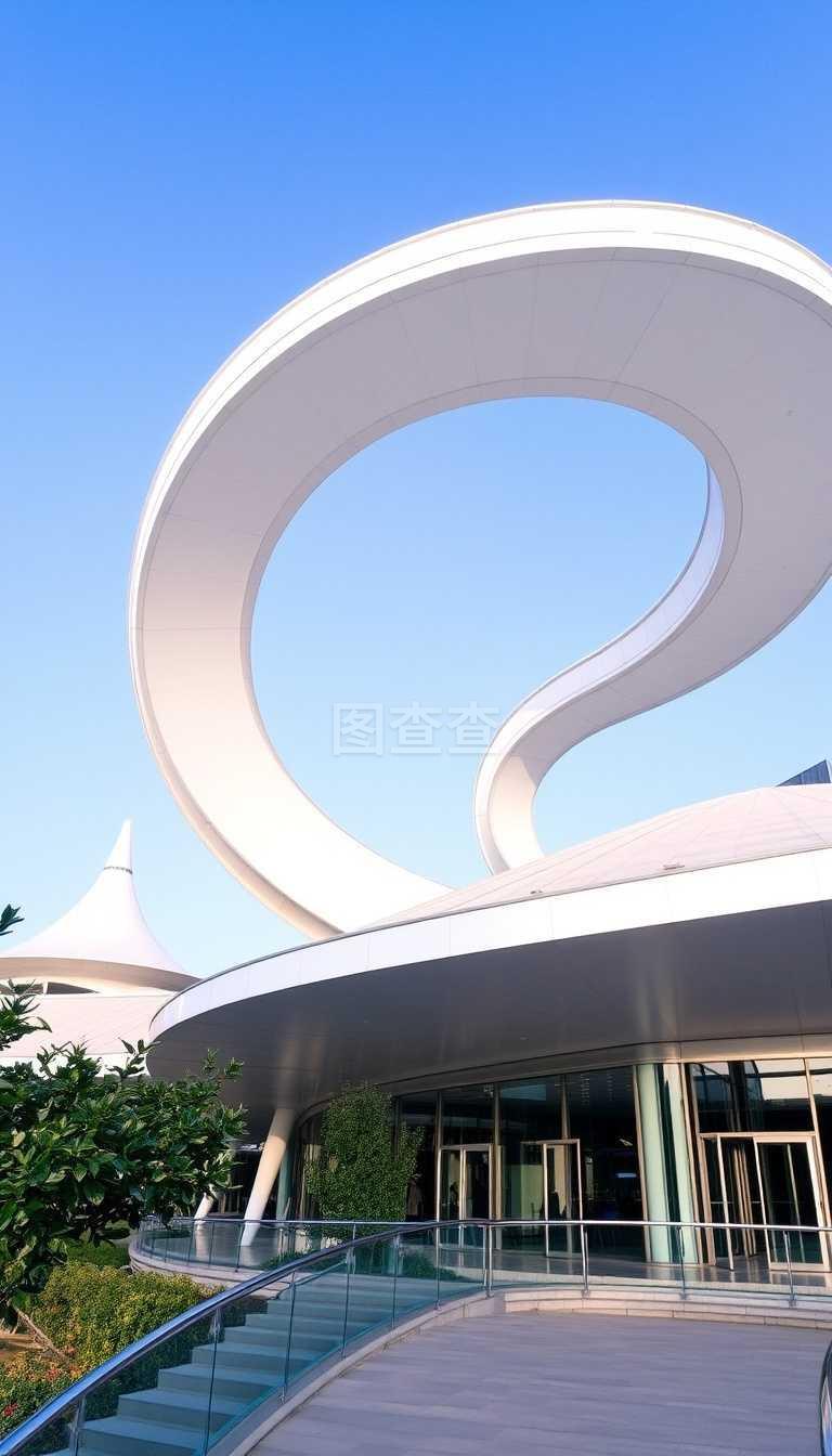 現(xiàn)代建筑裝飾中的螺旋形和曲線形屋頂